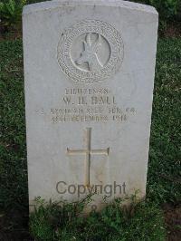 Dar Es Salaam War Cemetery - Hall, William Henry